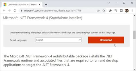 dot net 4|Download Microsoft .NET Framework 4 (Standalone Installer) .